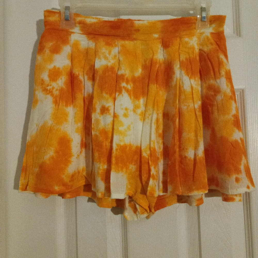 Earthbound orange shorts
